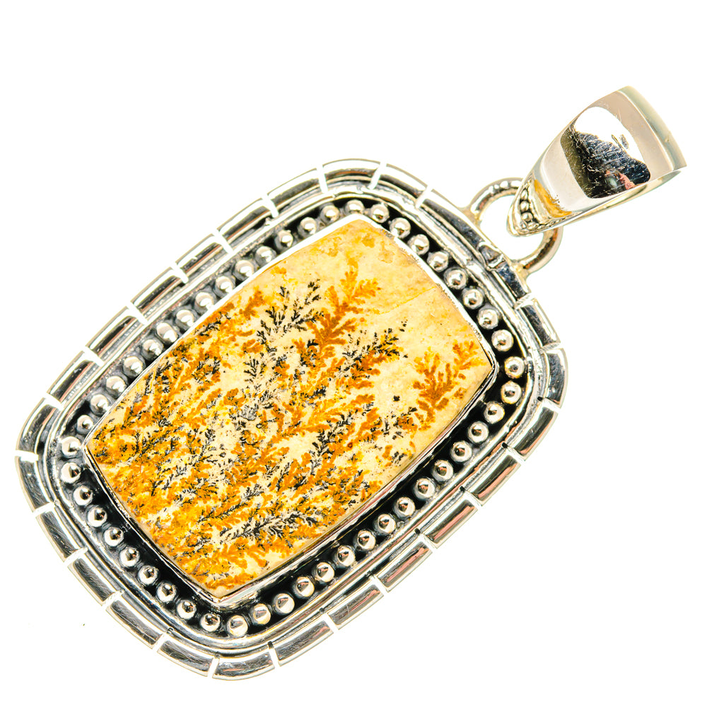 Germany Psilomelane Dendrite Pendants handcrafted by Anasilvercos - PD29560 - Photo 2