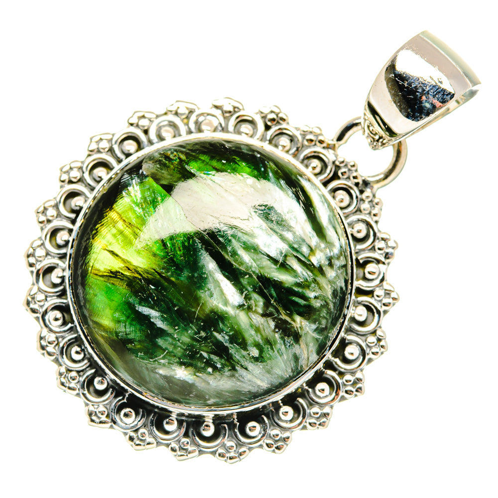 Seraphinite Pendants handcrafted by Anasilvercos - PD29571 - Photo 2