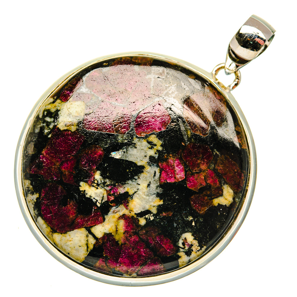 Russian Eudialyte Pendants handcrafted by Anasilvercos - PD29579 - Photo 2