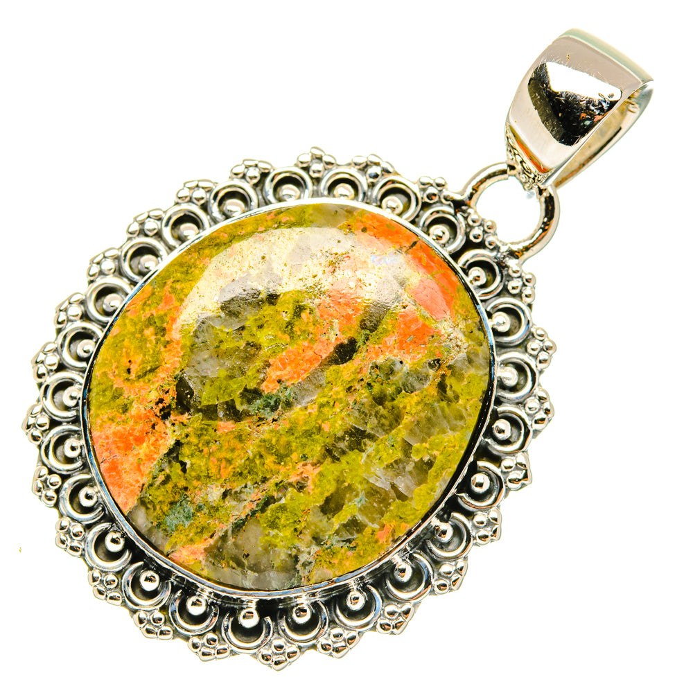 Unakite Pendants handcrafted by Anasilvercos - PD29605 - Photo 2