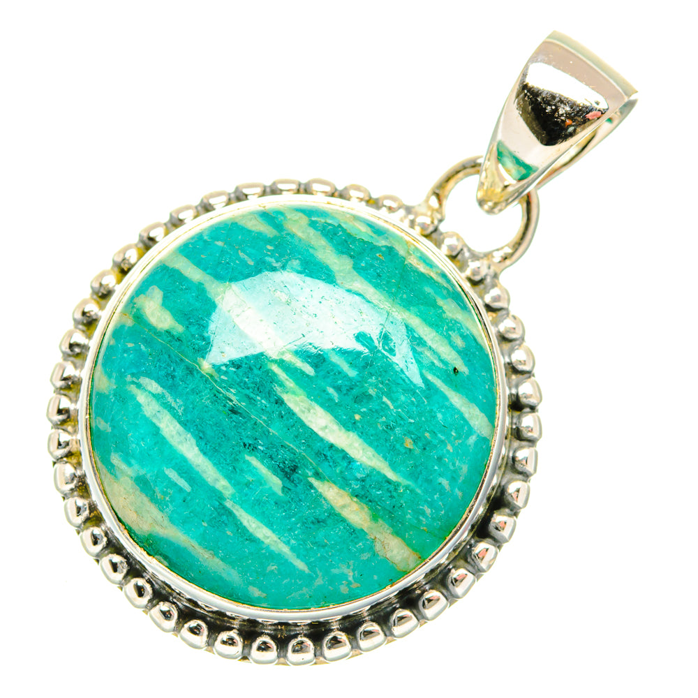 Amazonite Pendants handcrafted by Anasilvercos - PD29616 - Photo 2