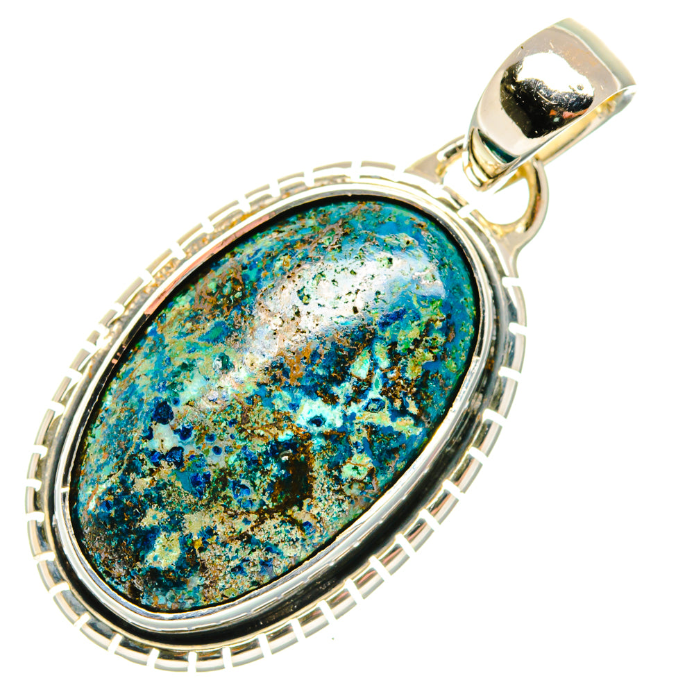 Azurite Pendants handcrafted by Anasilvercos - PD29657 - Photo 2