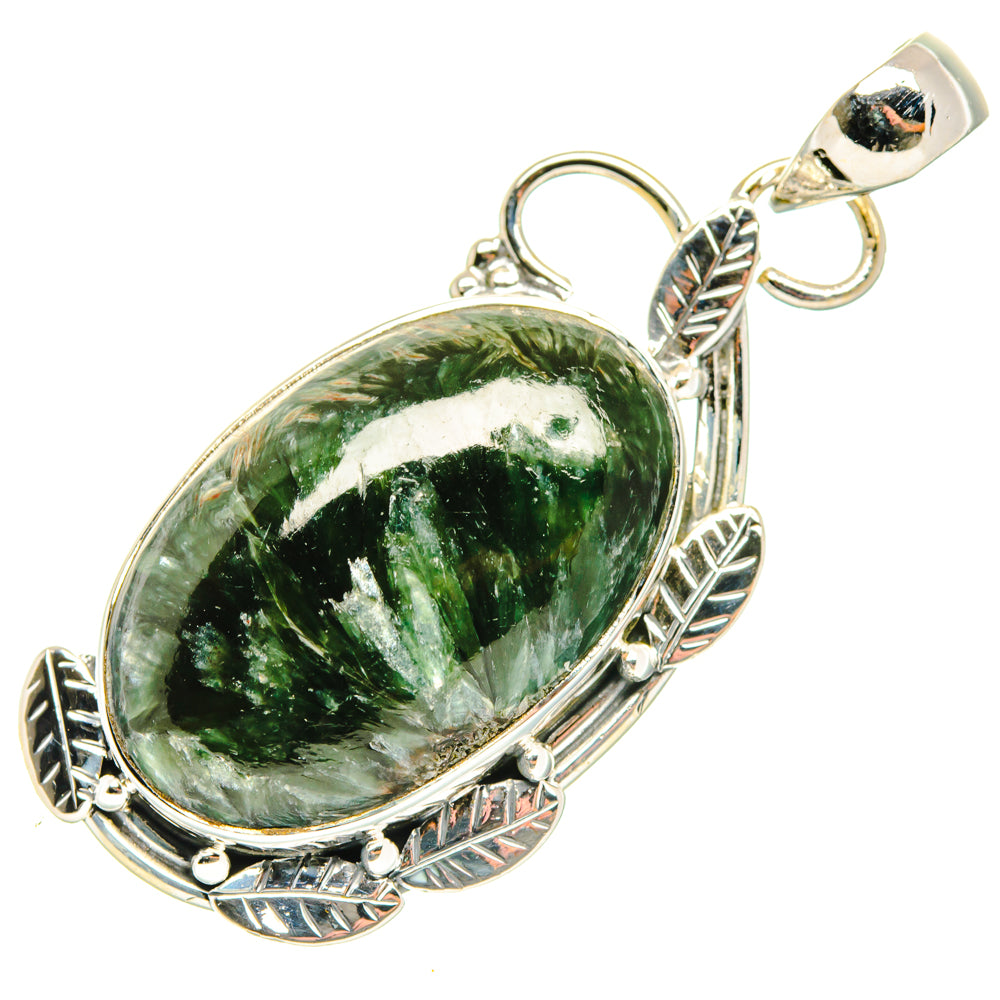 Seraphinite Pendants handcrafted by Anasilvercos - PD29658 - Photo 2