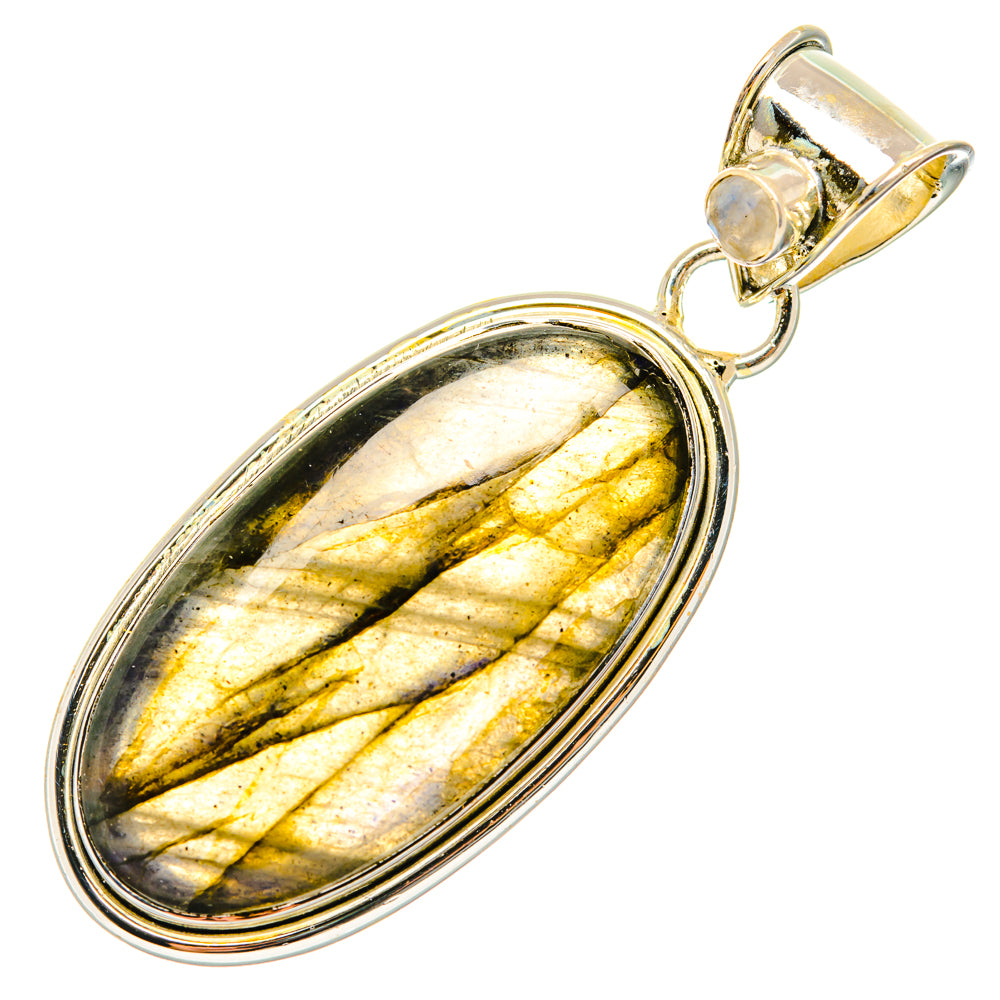 Labradorite Pendants handcrafted by Anasilvercos - PD29672 - Photo 2