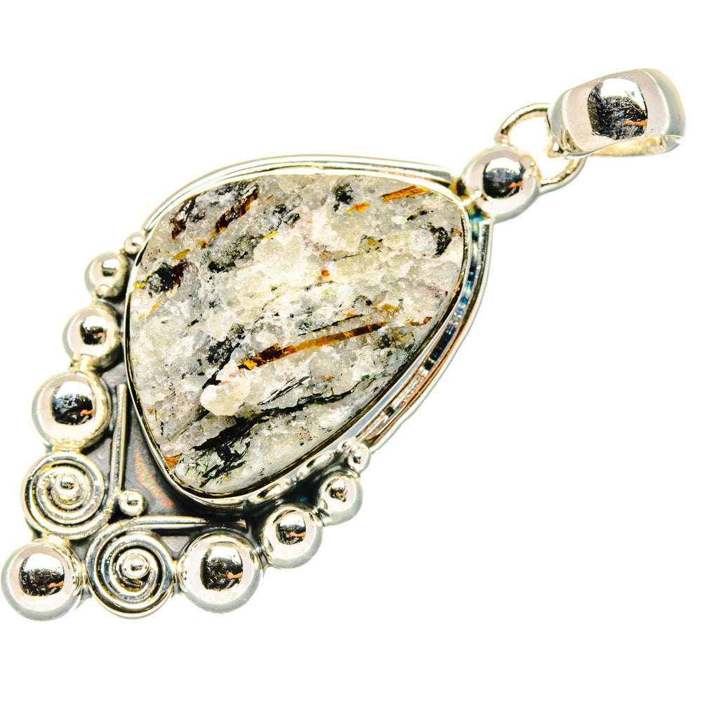 Astrophyllite Pendants handcrafted by Anasilvercos - PD29690 - Photo 2