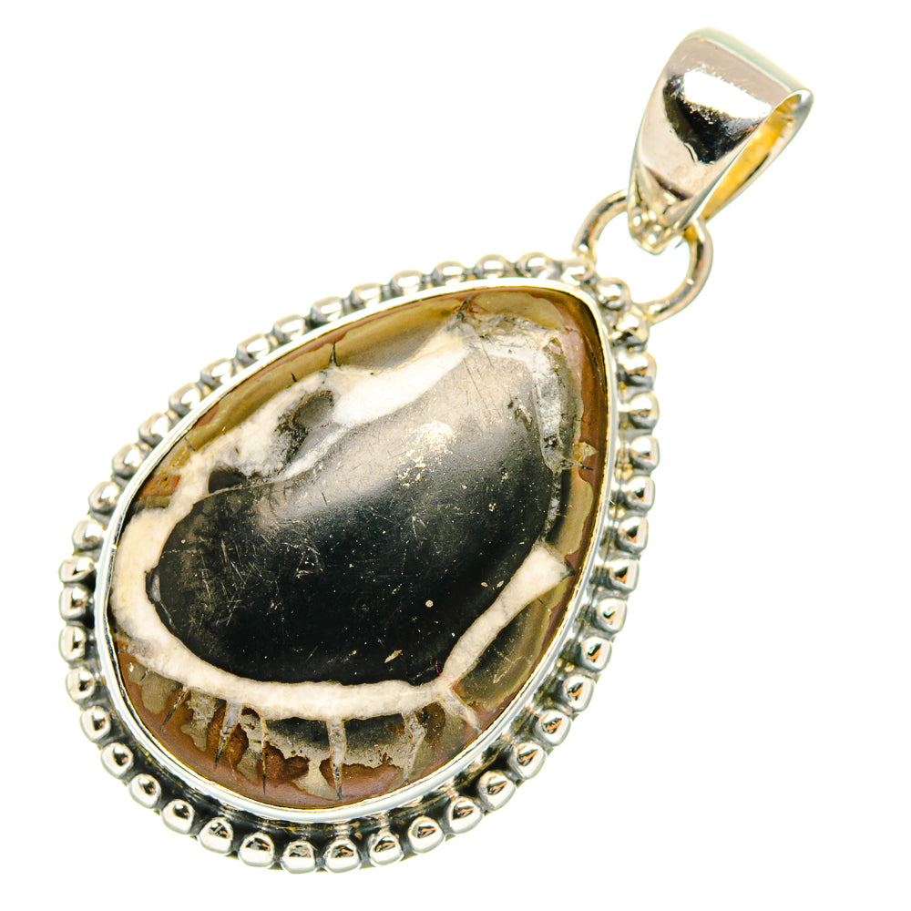 Septarian Geode Pendants handcrafted by Anasilvercos - PD29691 - Photo 2