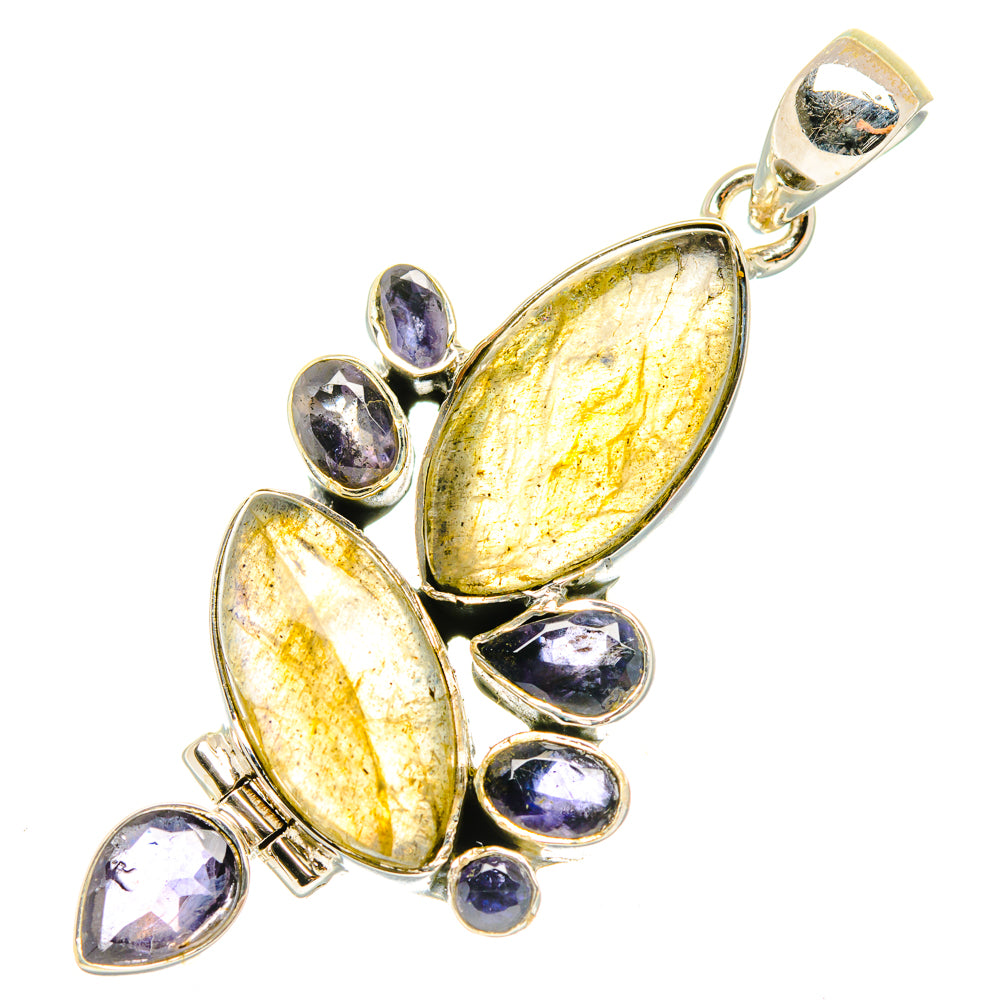 Labradorite Pendants handcrafted by Anasilvercos - PD29696 - Photo 2