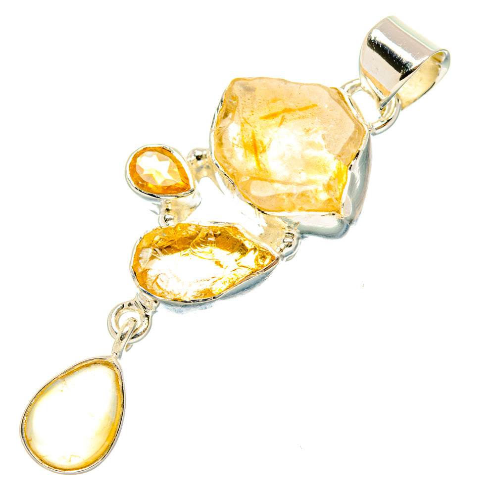 Citrine Pendants handcrafted by Anasilvercos - PD29699 - Photo 2