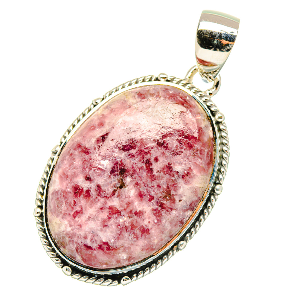 Lepidolite Pendants handcrafted by Anasilvercos - PD29710 - Photo 2