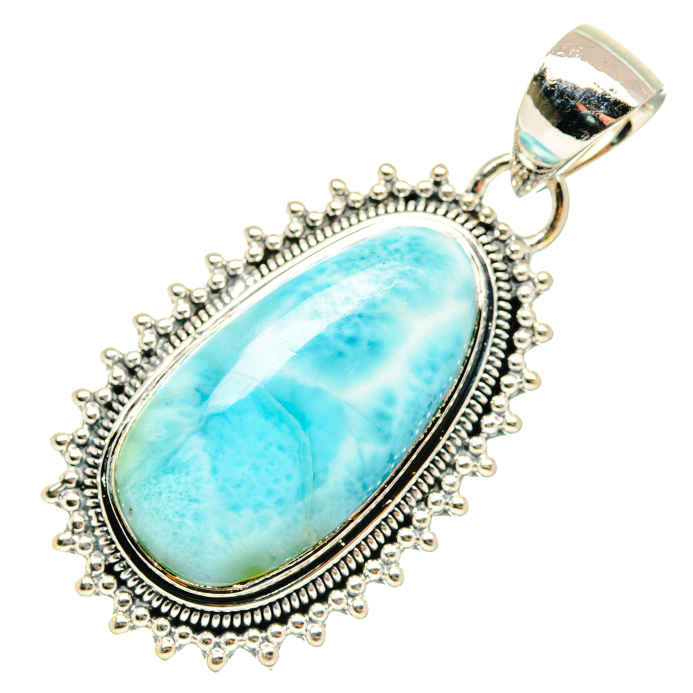 Larimar Pendants handcrafted by Anasilvercos - PD29720 - Photo 2