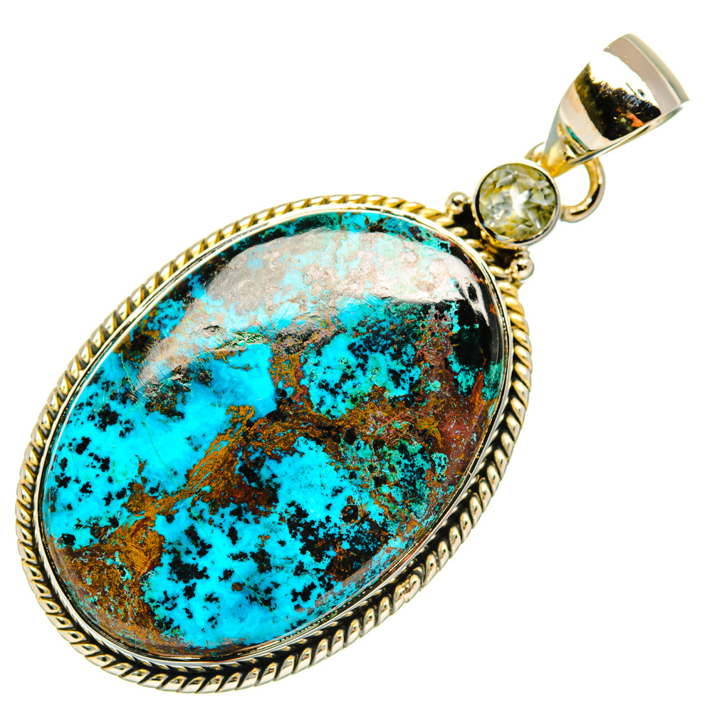 Shattuckite Pendants handcrafted by Anasilvercos - PD29731 - Photo 2