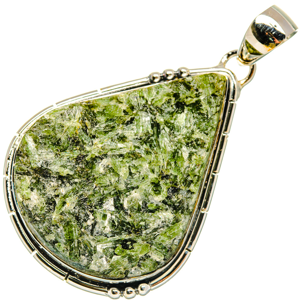 Green Fuchsite Pendants handcrafted by Anasilvercos - PD29733 - Photo 2