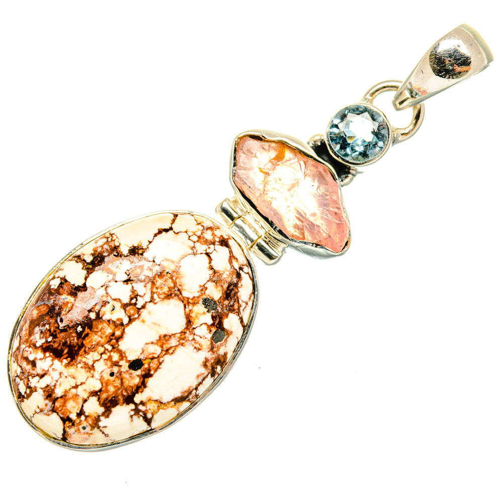 Wild Horse Jasper Pendants handcrafted by Anasilvercos - PD29741 - Photo 2
