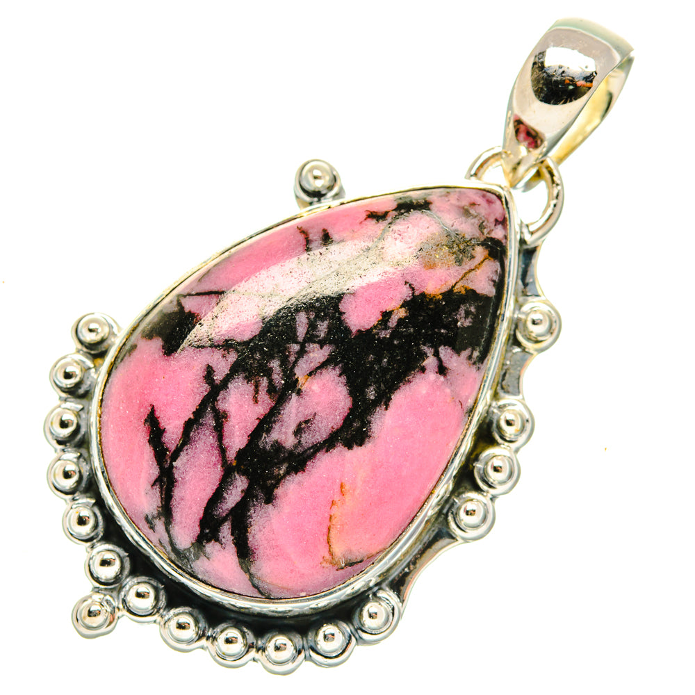 Rhodonite Pendants handcrafted by Anasilvercos - PD29758 - Photo 2