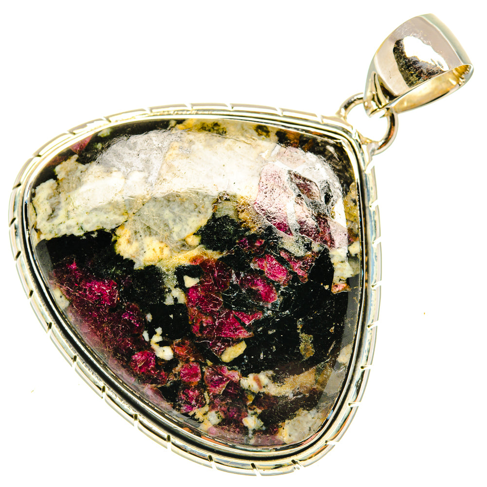 Russian Eudialyte Pendants handcrafted by Anasilvercos - PD29776 - Photo 2
