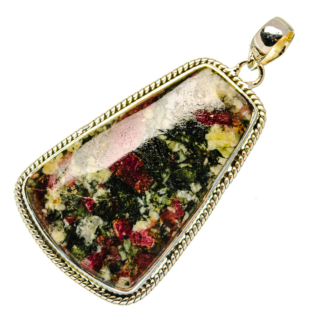 Russian Eudialyte Pendants handcrafted by Anasilvercos - PD29778 - Photo 2