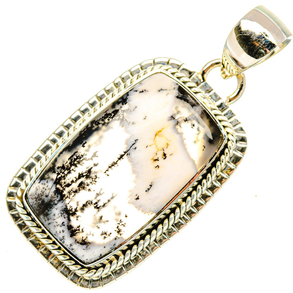 Dendritic Opal Pendants handcrafted by Anasilvercos - PD29783 - Photo 2