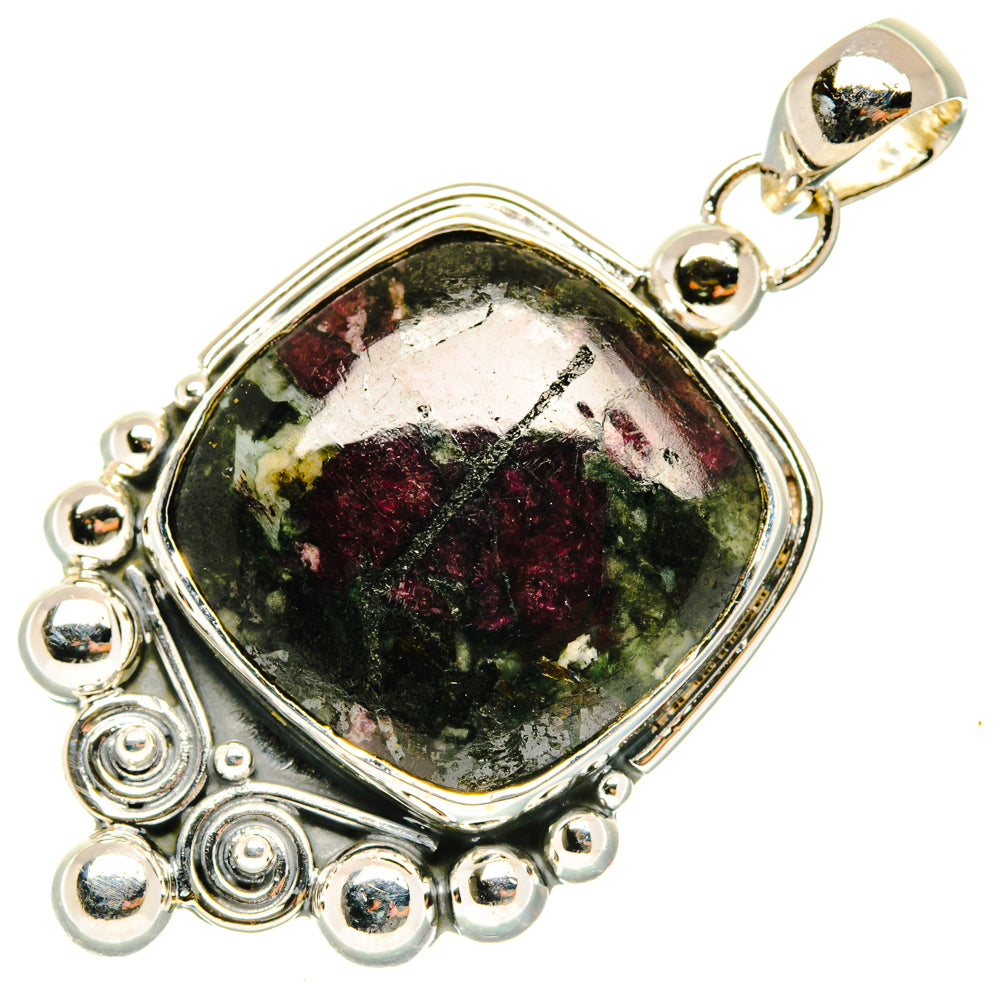 Russian Eudialyte Pendants handcrafted by Anasilvercos - PD29811 - Photo 2