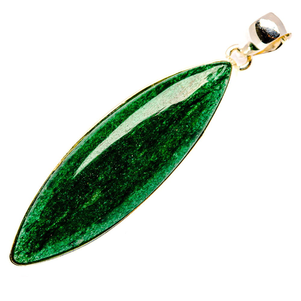 Green Aventurine Pendants handcrafted by Anasilvercos - PD29828 - Photo 2