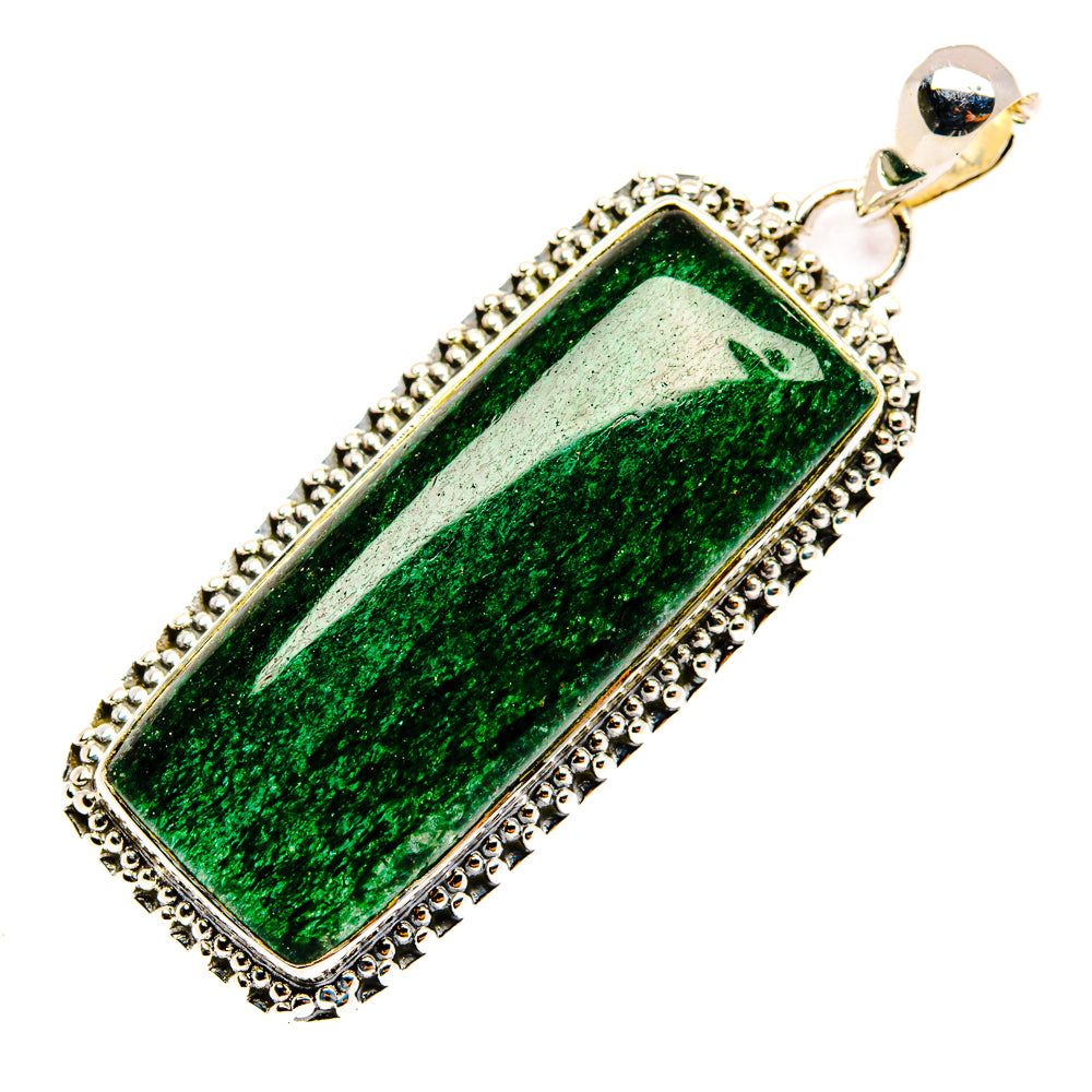 Green Aventurine Pendants handcrafted by Anasilvercos - PD29833 - Photo 2