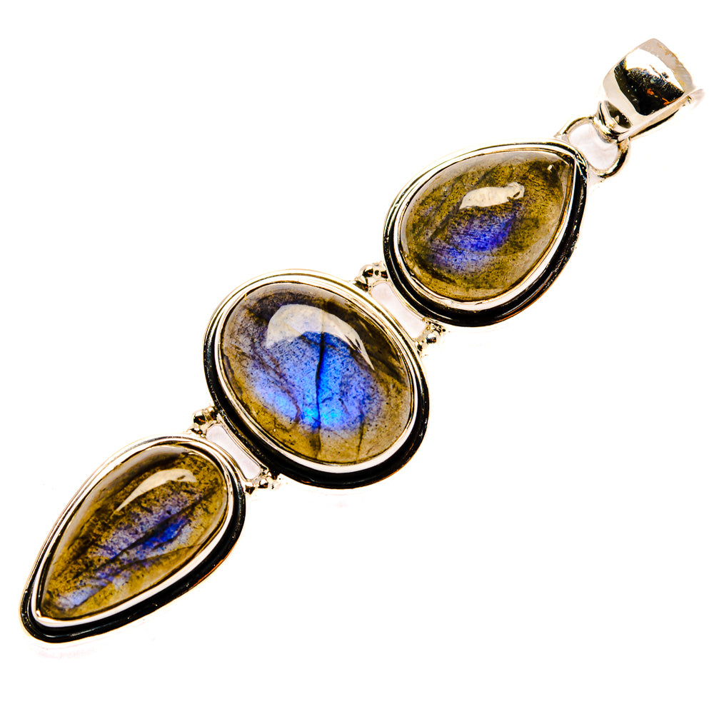 Labradorite Pendants handcrafted by Anasilvercos - PD29845 - Photo 2