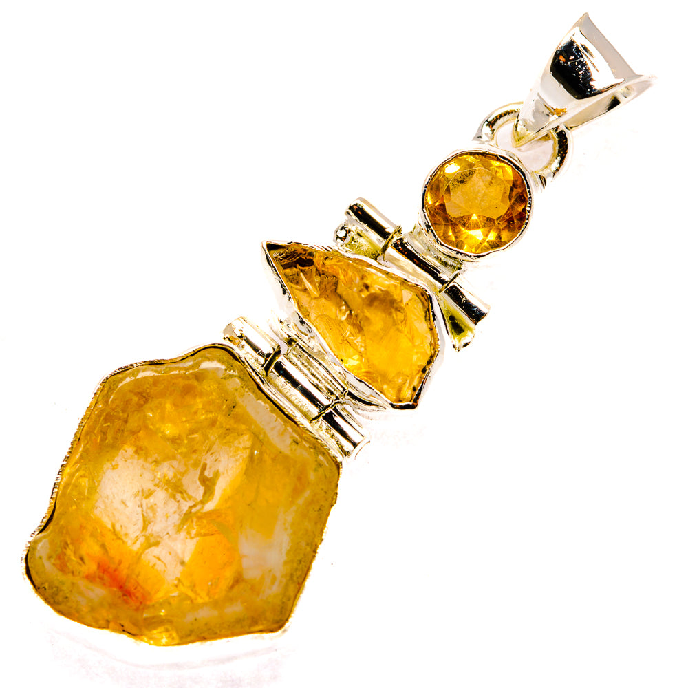 Citrine Pendants handcrafted by Anasilvercos - PD29855 - Photo 2