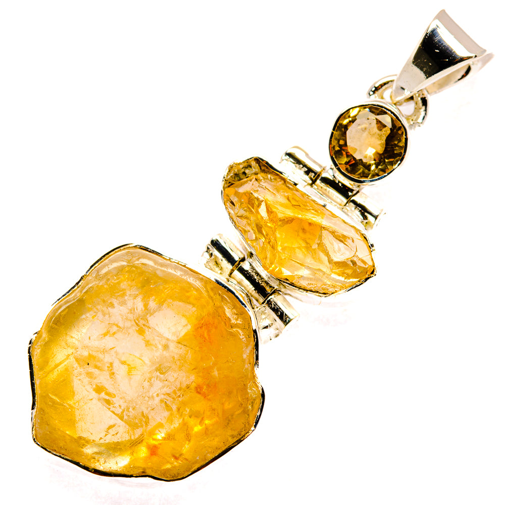 Citrine Pendants handcrafted by Anasilvercos - PD29857 - Photo 2