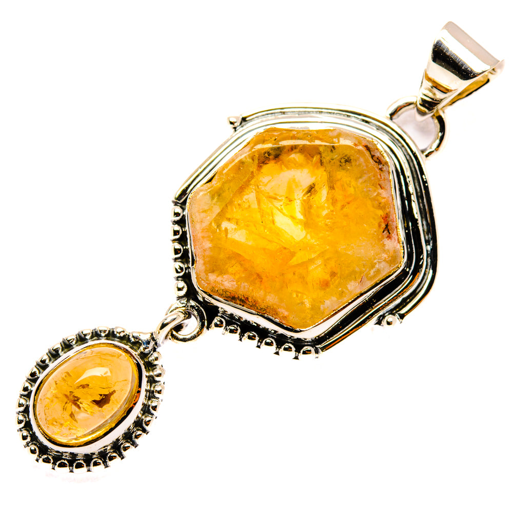 Citrine Pendants handcrafted by Anasilvercos - PD29858 - Photo 2