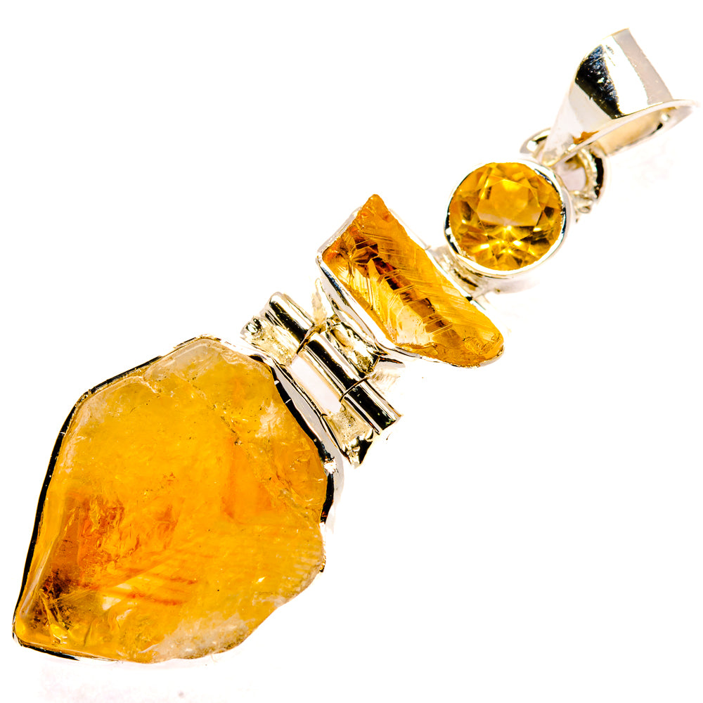 Citrine Pendants handcrafted by Anasilvercos - PD29859 - Photo 2