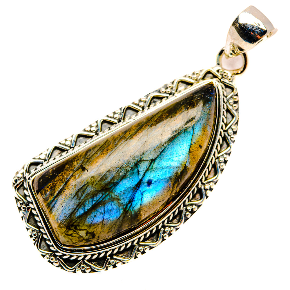 Labradorite Pendants handcrafted by Anasilvercos - PD29861 - Photo 2