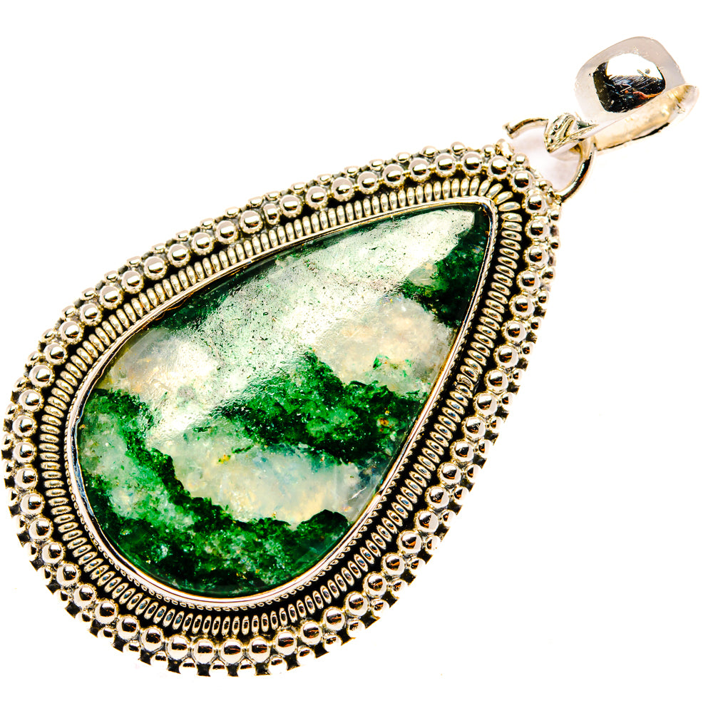 Green Aventurine Pendants handcrafted by Anasilvercos - PD29869 - Photo 2