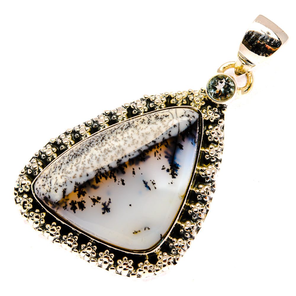 Dendritic Opal Pendants handcrafted by Anasilvercos - PD29879 - Photo 2