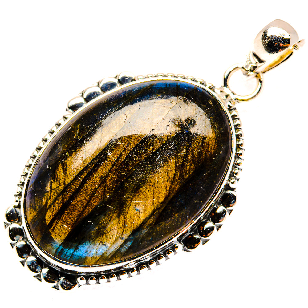 Labradorite Pendants handcrafted by Anasilvercos - PD29884 - Photo 2