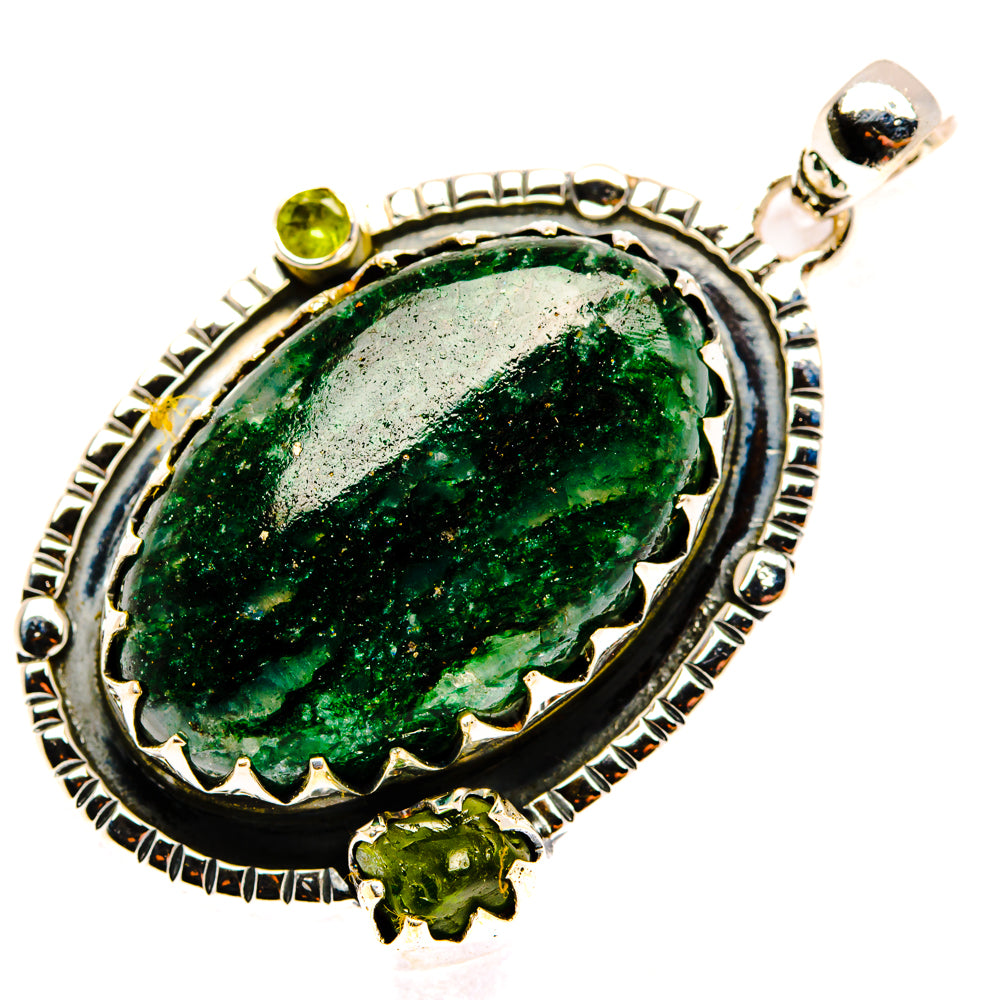 Green Aventurine Pendants handcrafted by Anasilvercos - PD29885 - Photo 2