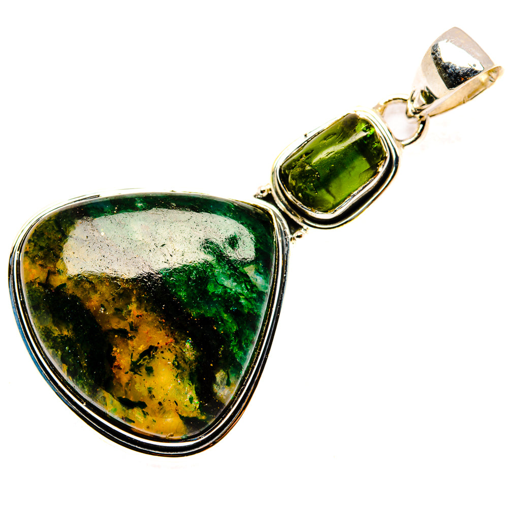 Green Aventurine Pendants handcrafted by Anasilvercos - PD29886 - Photo 2