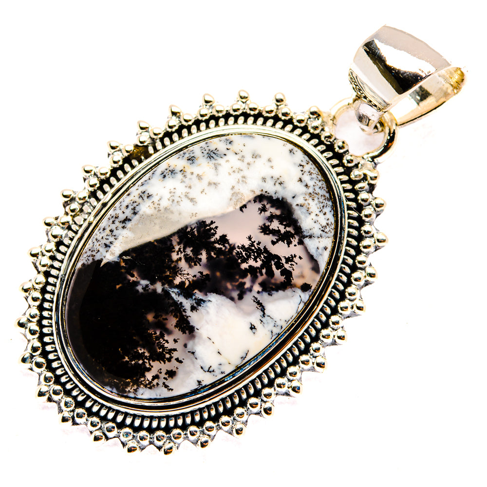 Dendritic Opal Pendants handcrafted by Anasilvercos - PD29888 - Photo 2