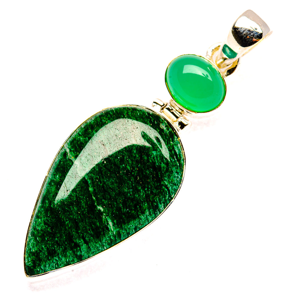 Green Aventurine Pendants handcrafted by Anasilvercos - PD29891 - Photo 2