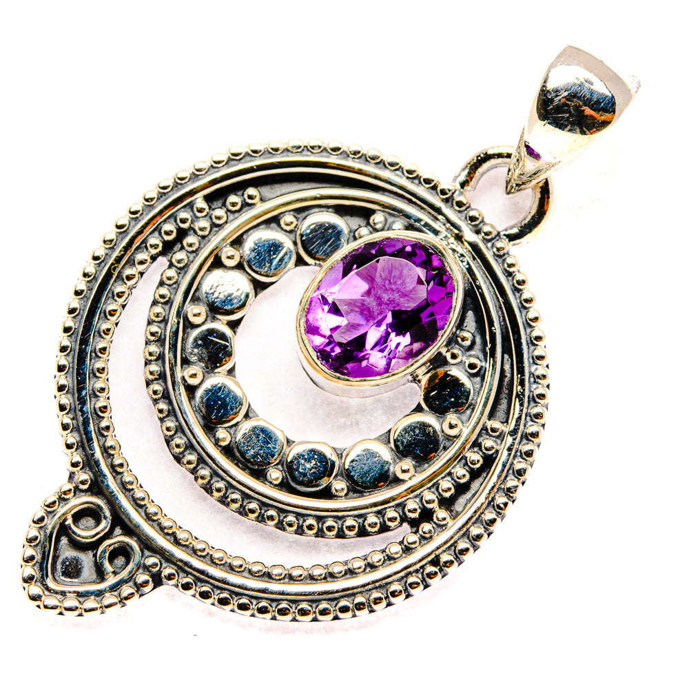 Amethyst Pendants handcrafted by Anasilvercos - PD29902 - Photo 2