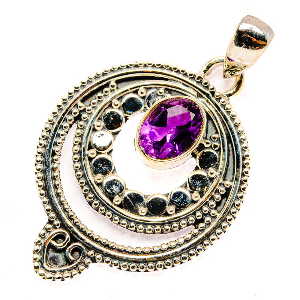 Amethyst Pendants handcrafted by Anasilvercos - PD29904 - Photo 2