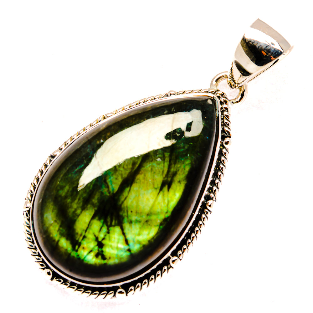 Labradorite Pendants handcrafted by Anasilvercos - PD29913 - Photo 2