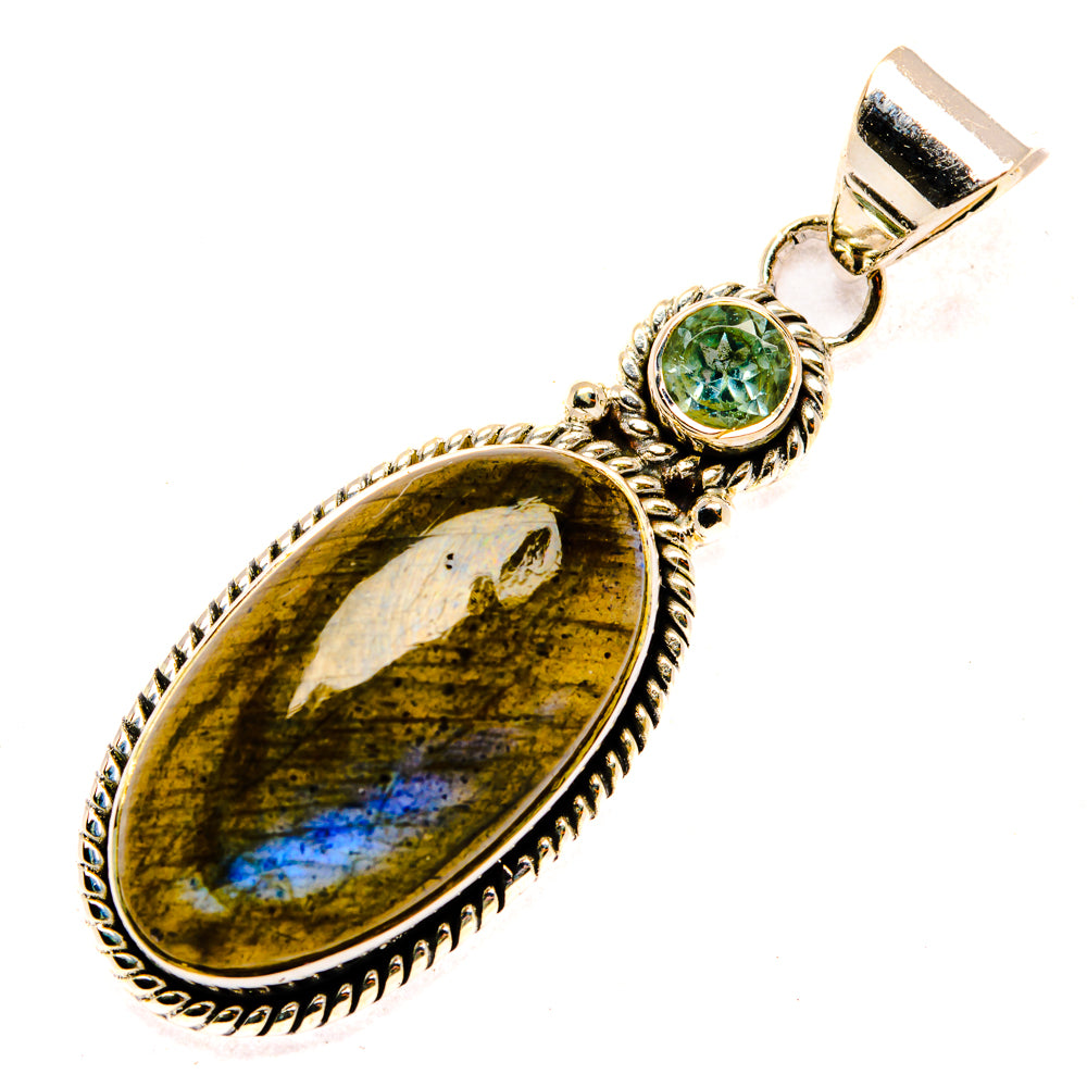 Labradorite Pendants handcrafted by Anasilvercos - PD29917 - Photo 2