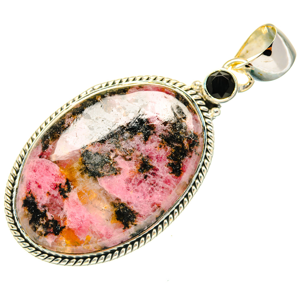 Rhodonite Pendants handcrafted by Anasilvercos - PD29920 - Photo 2