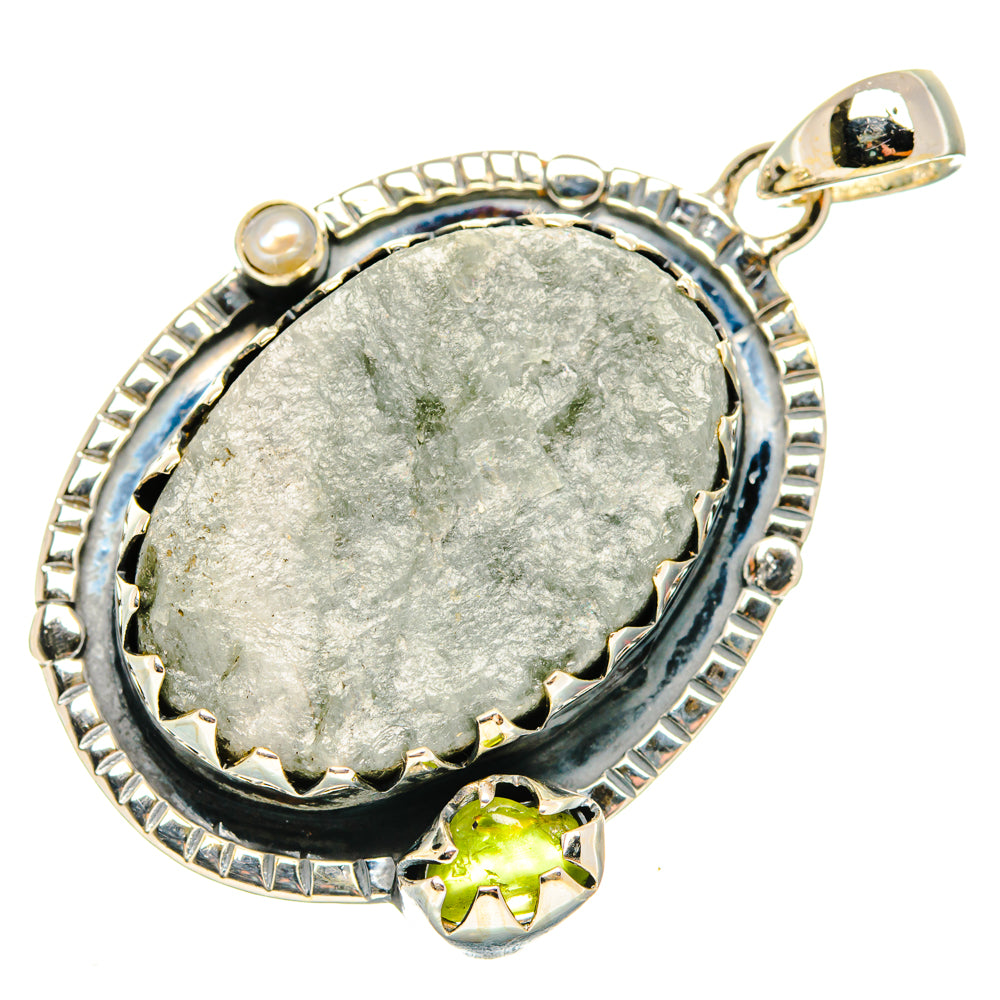 Desert Druzy Pendants handcrafted by Anasilvercos - PD29924 - Photo 2