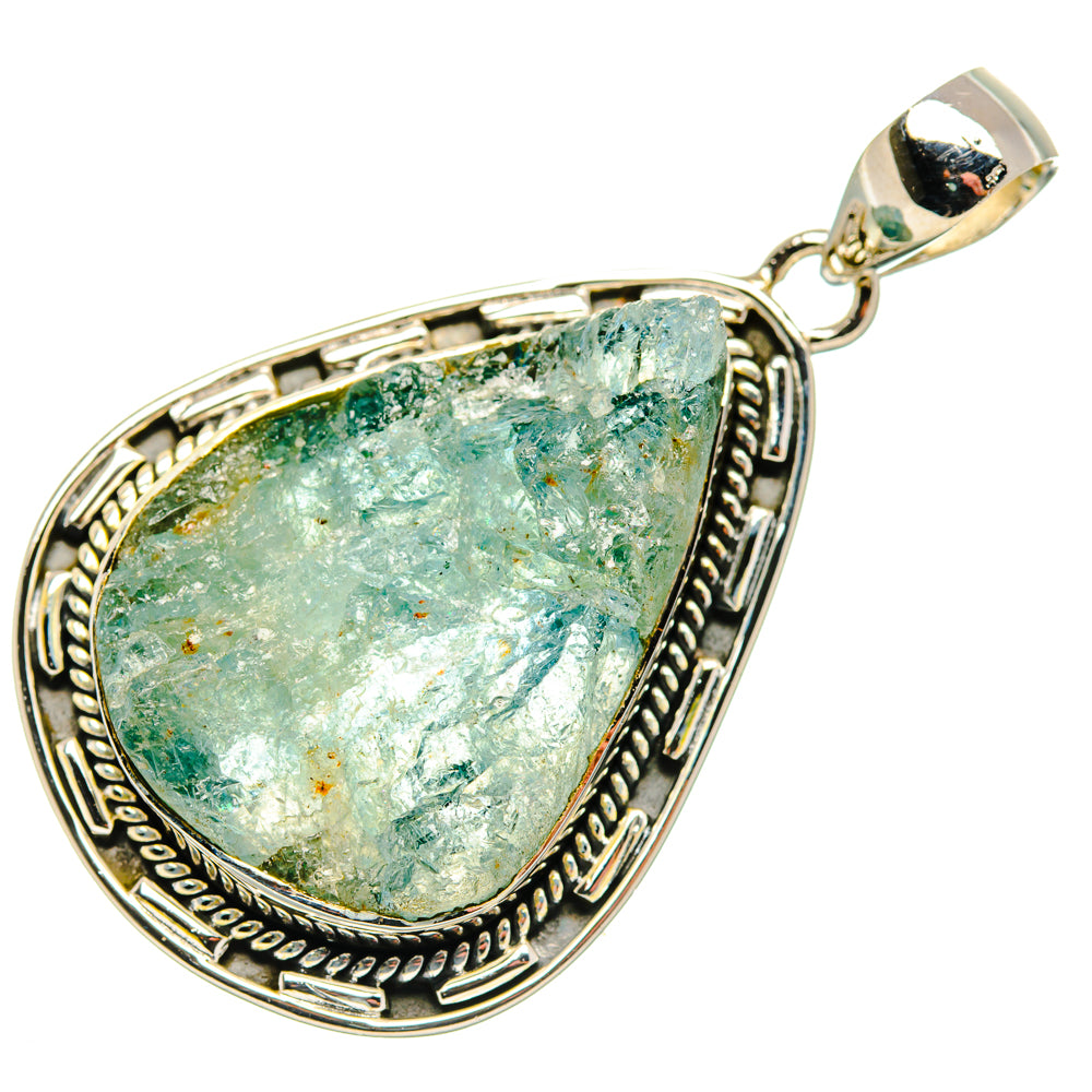 Aquamarine Pendants handcrafted by Anasilvercos - PD29949 - Photo 2