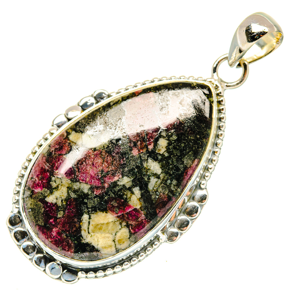 Russian Eudialyte Pendants handcrafted by Anasilvercos - PD29954 - Photo 2