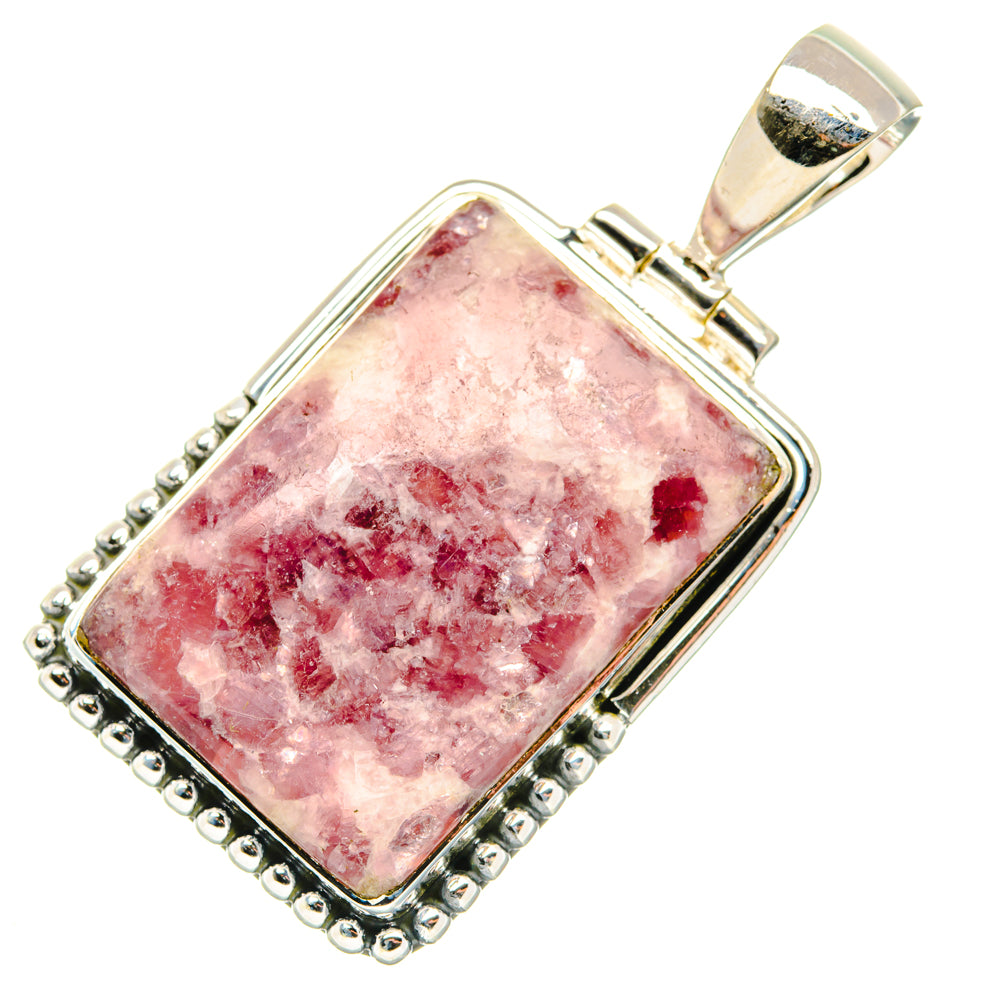 Lepidolite Pendants handcrafted by Anasilvercos - PD29958 - Photo 2