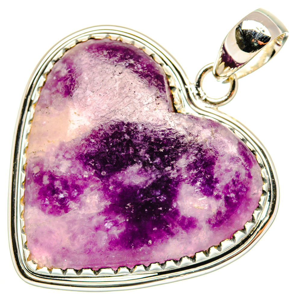 Lepidolite Pendants handcrafted by Anasilvercos - PD29960 - Photo 2
