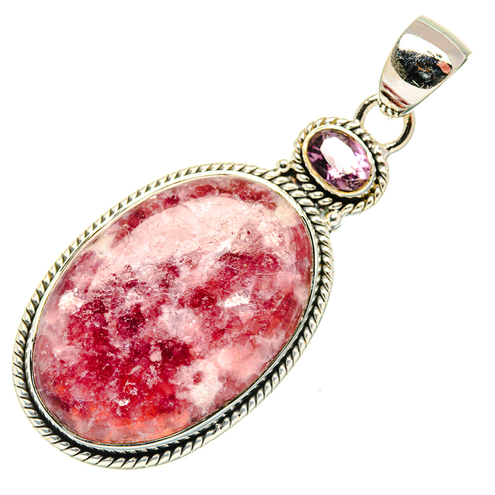 Lepidolite Pendants handcrafted by Anasilvercos - PD29964 - Photo 2