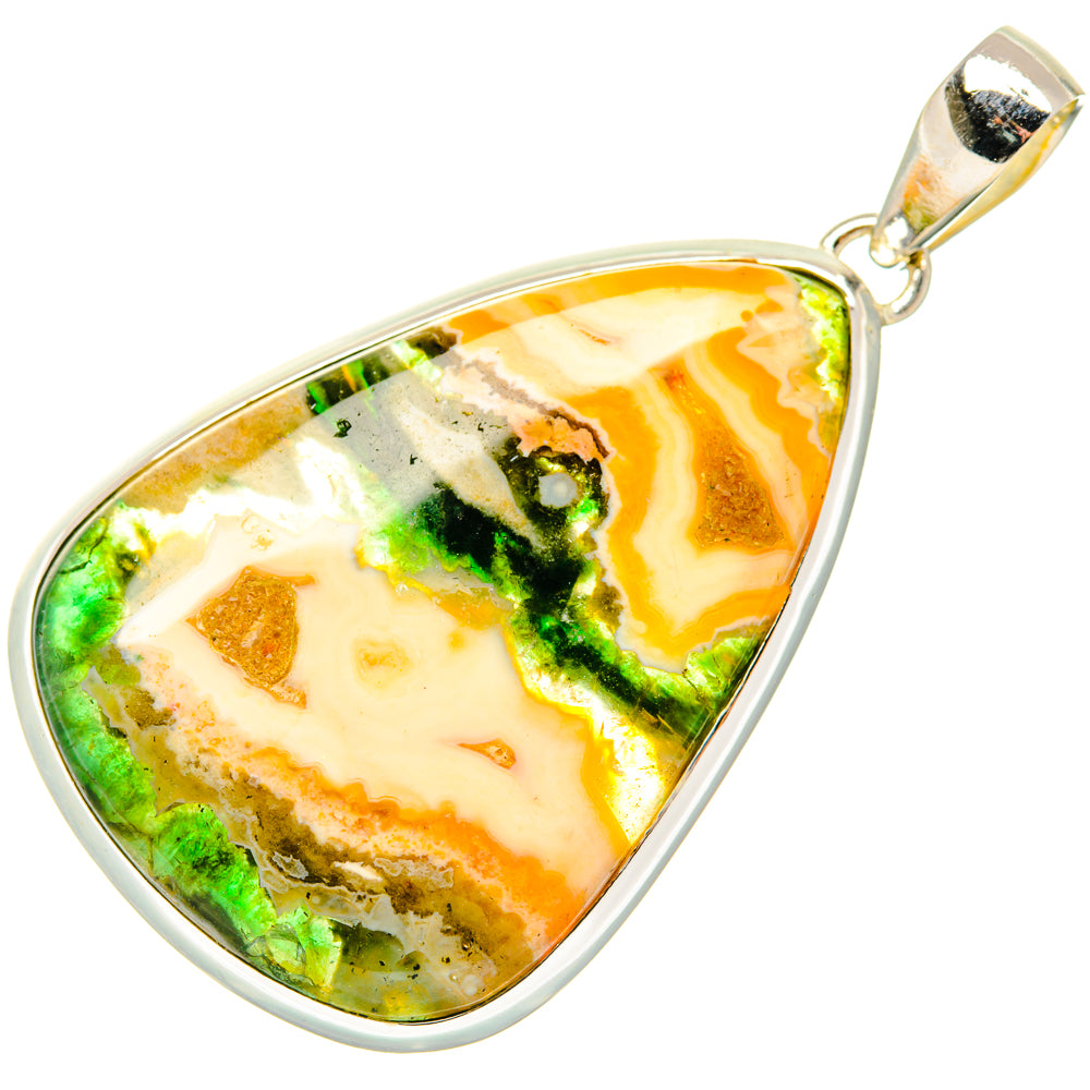 Ocean Jasper Pendants handcrafted by Anasilvercos - PD29980 - Photo 2