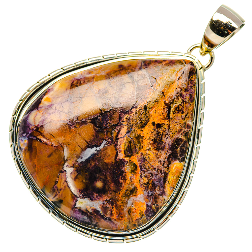Butterfly Jasper Pendants handcrafted by Anasilvercos - PD29981 - Photo 2